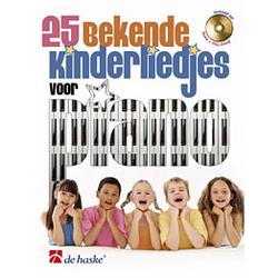 Foto van De haske 25 bekende kinderliedjes voor piano songboek
