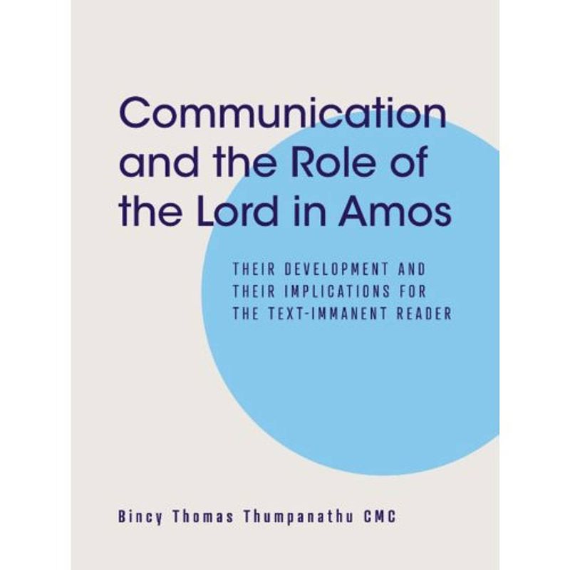 Foto van Communication and the role of the lord in amos