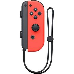 Foto van Nintendo joy-con controller rechts neon rood