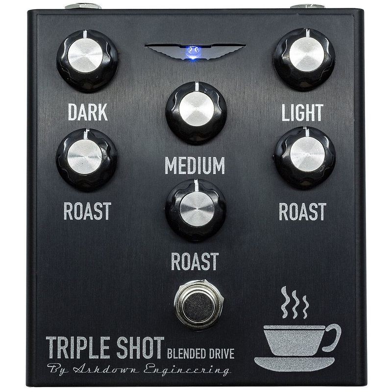 Foto van Ashdown triple shot bas overdrive distortion pedaal