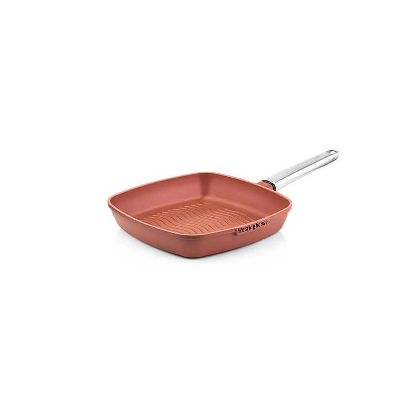 Foto van Westinghouse performance series - grillpan 28cm - rood