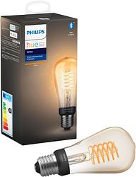 Foto van Philips hue filamentlamp white edison e27 3-pack