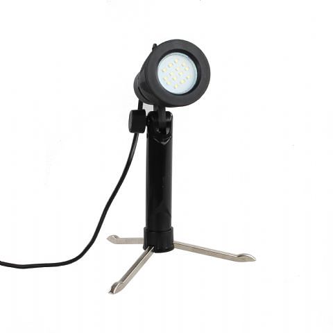 Foto van Falcon eyes lamphouder met 4w led lamp en statief