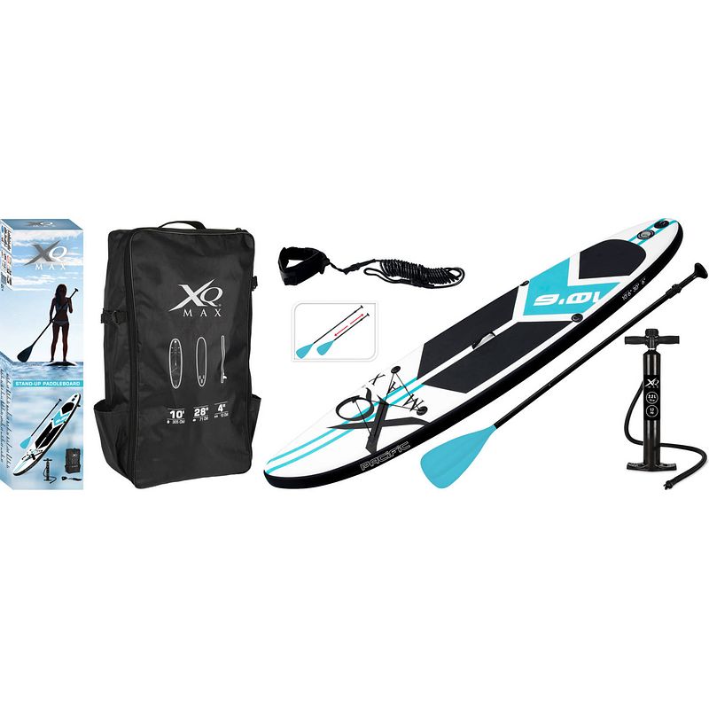 Foto van Sup board complete set - 320 cm tot 150 kg blauw