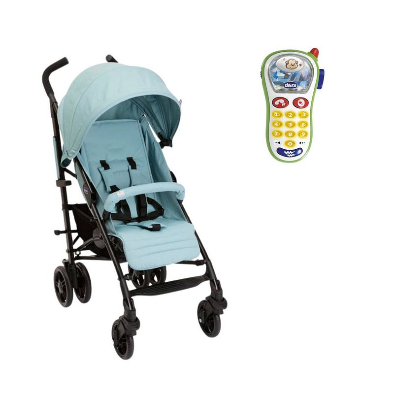 Foto van Chicco bundel - buggy liteway 4 - hydra & rammelaar - baby fototelefoon