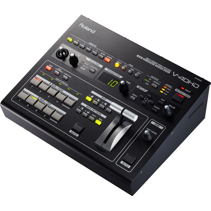 Foto van Roland v-40hd multi-format video-switcher