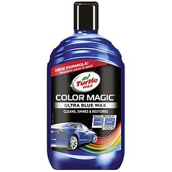 Foto van Turtle wax 52709 color magic ultra blue kleurwas 500ml