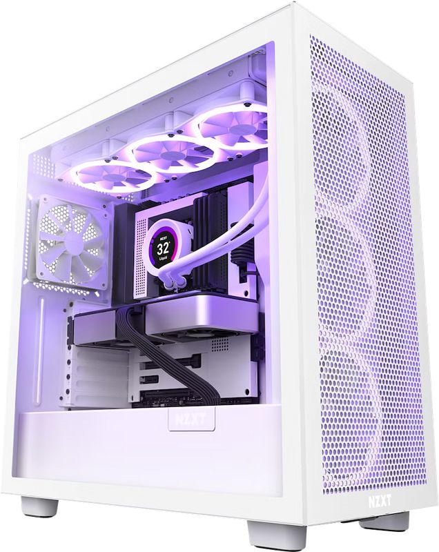 Foto van Nzxt h7 flow rgb - white - 2023 model