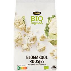 Foto van Jumbo biologisch bloemkoolroosjes 450g