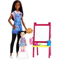 Foto van Barbie tienerpop you can be anything: kunstlerares 30 cm