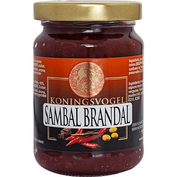 Foto van Koningsvogel sambal brandal 200g bij jumbo