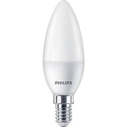 Foto van Philips lighting 871951431338500 led-lamp energielabel f (a - g) e14 kaars 5 w = 40 w warmwit (ø x l) 35 mm x 106 mm 3 stuk(s)