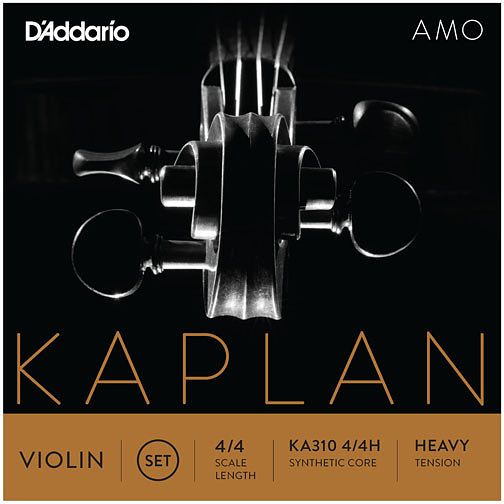 Foto van D'saddario kaplan amo ka310 4/4 heavy vioolsnaren set