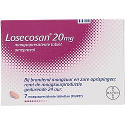 Foto van Losecosan 20mg 7 tabletten bij jumbo