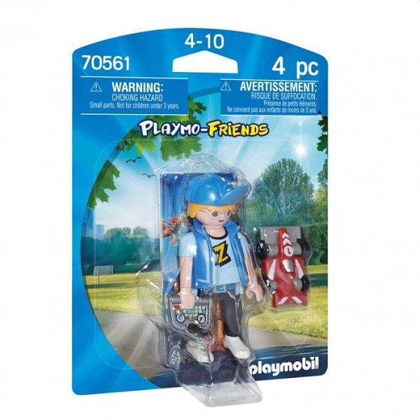 Foto van 70561 playmobil teenie met rc-auto