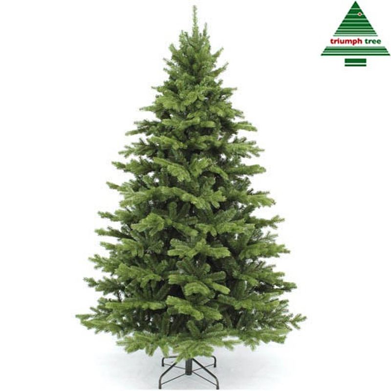 Foto van Triumph tree - sherwood spruce kunstkerstboom deluxe groen h230 d142 cm