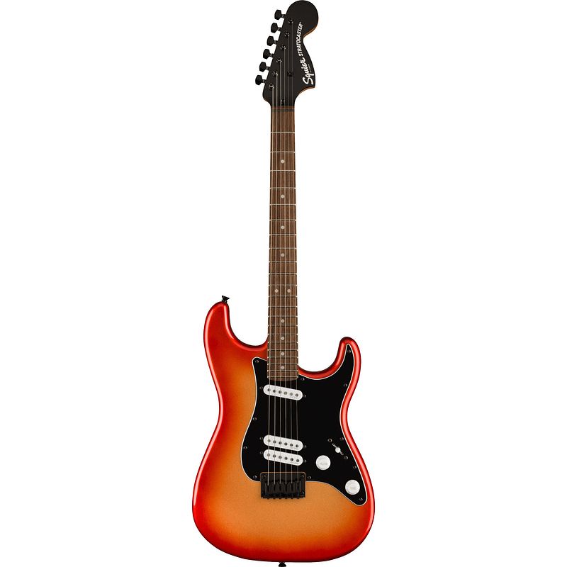 Foto van Squier contemporary stratocaster special ht sunset metallic elektrische gitaar