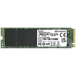 Foto van Transcend 110q 500 gb nvme/pcie m.2 ssd 2280 harde schijf pcie nvme 3.0 x4 retail ts500gmte110q