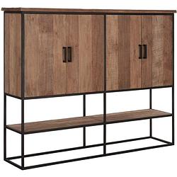 Foto van Dtp home cabinet beam large, 4 doors, open rack,140x180x40 cm, recy...