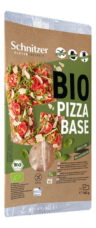 Foto van Schnitzer glutenvrije pizzabodem