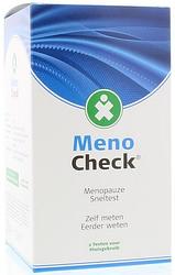 Foto van Meno check menopauze sneltest