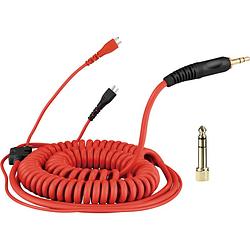 Foto van Zomo hd 25 spiral cord red deluxe krulkabel voor sennheiser hd 25