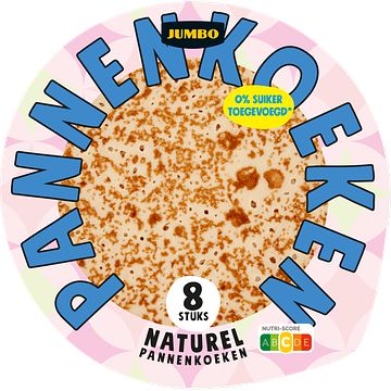 Foto van Pannenkoeken, poffertjes of pancakes 2 verpakkingen a 100810 gram m.u.v. jan poffertjes 12 stuks | jumbo pannenkoeken naturel 8 stuks aanbieding bij jumbo