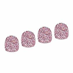 Foto van Tt-products ventieldoppen pink diamond 4 stuks roze