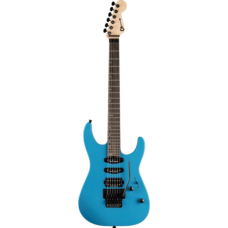 Foto van Charvel pro-mod dk24 hss fr e elektrische gitaar infinity blue
