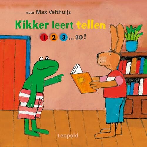 Foto van Kikker leert tellen - max velthuijs - hardcover (9789025881603)