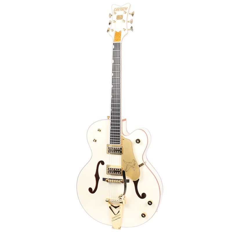 Foto van Gretsch g6136t-59 vintage select 1959 falcon vintage white