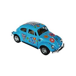 Foto van Vw kever modelauto blauw - speelgoed auto's
