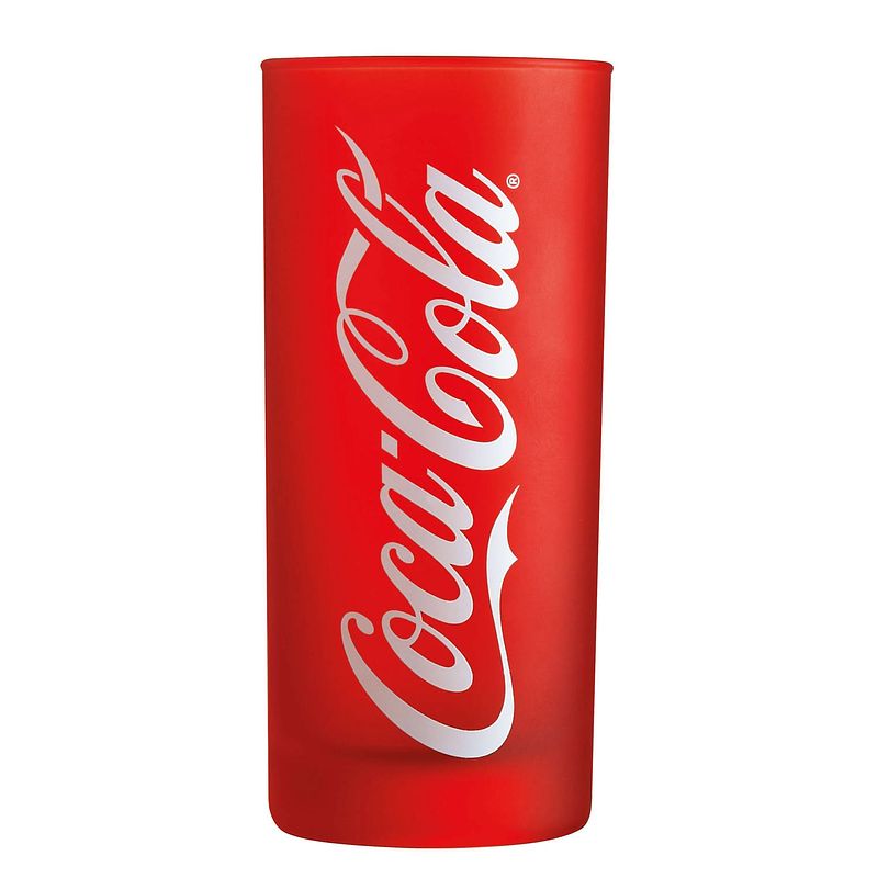 Foto van Coca cola glas rood 270 ml