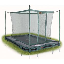 Foto van Avyna trampoline veiligheidsnet inground - 215 x 155 cm (203) - groen