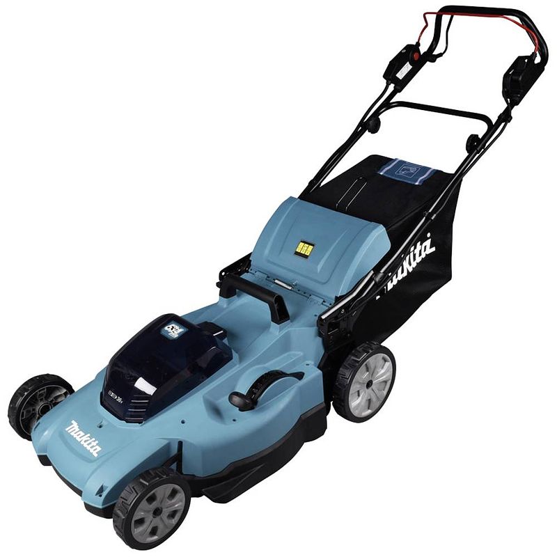 Foto van Makita dlm539z grasmaaier accu zonder accu, zonder lader 2 x 18 v snijbreedte max. 53 cm