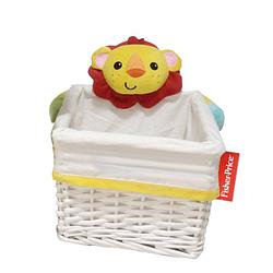 Foto van Fisher-price opbergbox leeuw wit 9,8 liter