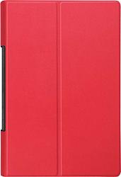 Foto van Just in case smart tri-fold lenovo yoga tab 13 book case rood