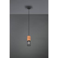 Foto van Industriële hanglamp tosh - metaal - zwart