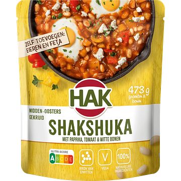 Foto van Hak shakshuka met paprika, tomaat & witte bonen 550g aanbieding bij jumbo | 2 voor 3.50