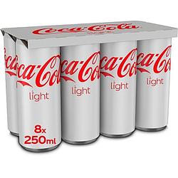 Foto van Cocacola light 8 x 250ml bij jumbo