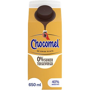 Foto van Chocomel chocolademelk 0% 650ml bij jumbo