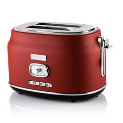 Foto van Westinghouse retro broodrooster - 2 slice toaster - rood