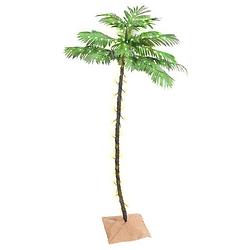 Foto van Vidaxl palmboom led 96 led's warmwit 180 cm