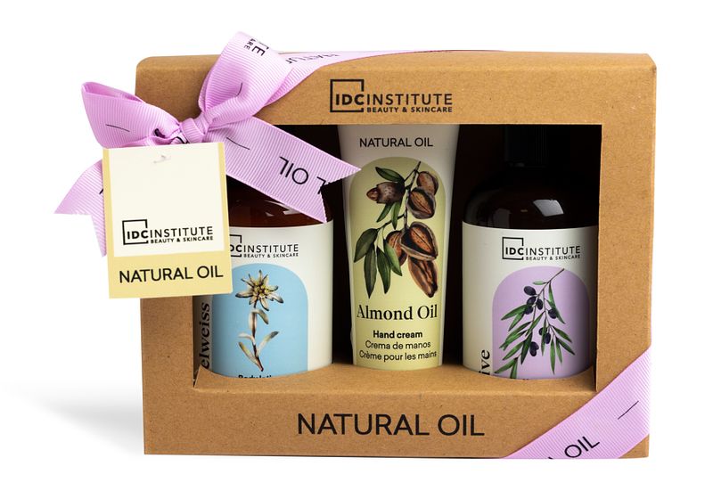 Foto van Idc institute natural oil giftset