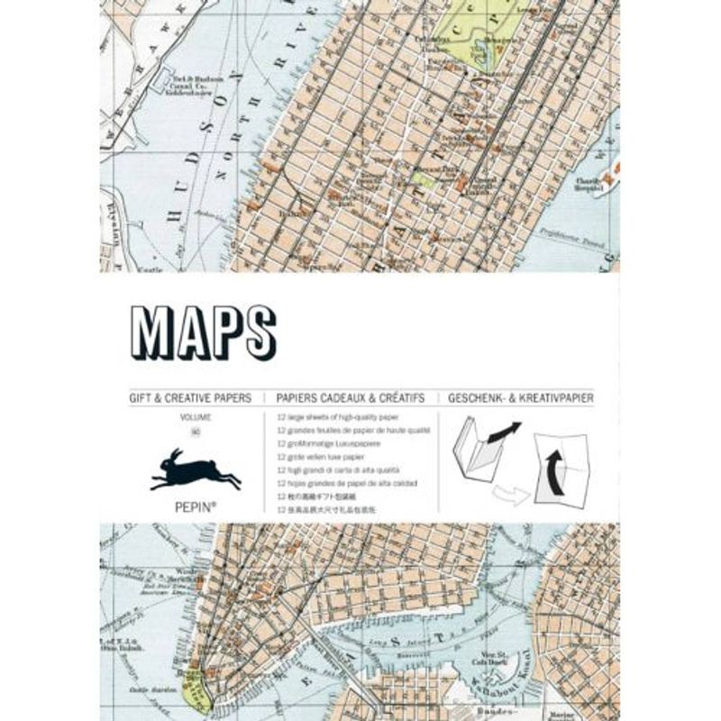 Foto van Maps / volume 60 - gift & creative papers