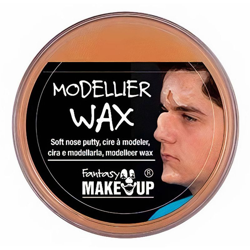 Foto van Witbaard modelleer wax 25 gram naturel