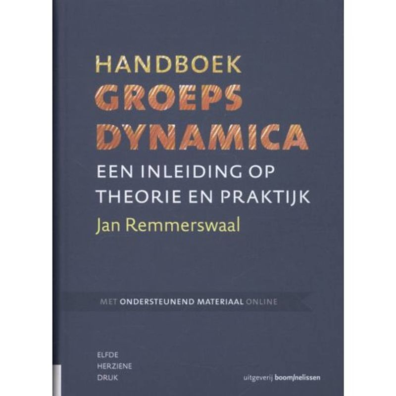 Foto van Handboek groepsdynamica