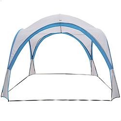 Foto van Hixa aktive partytent - tent - event - shelter - overzet - wit - blauw - 320x320x260cm