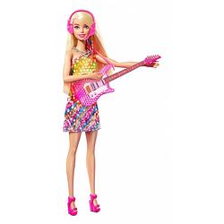 Foto van Barbie tienerpop big city big dreams meisjes 30 cm geel/roze