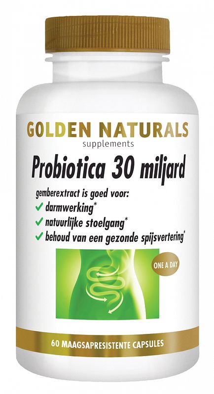 Foto van Golden naturals probiotica 30 miljard capsules